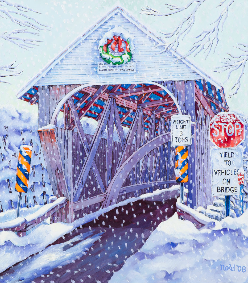Snowy Blair Bridge